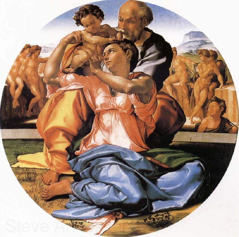 Michelangelo Buonarroti Holy Family